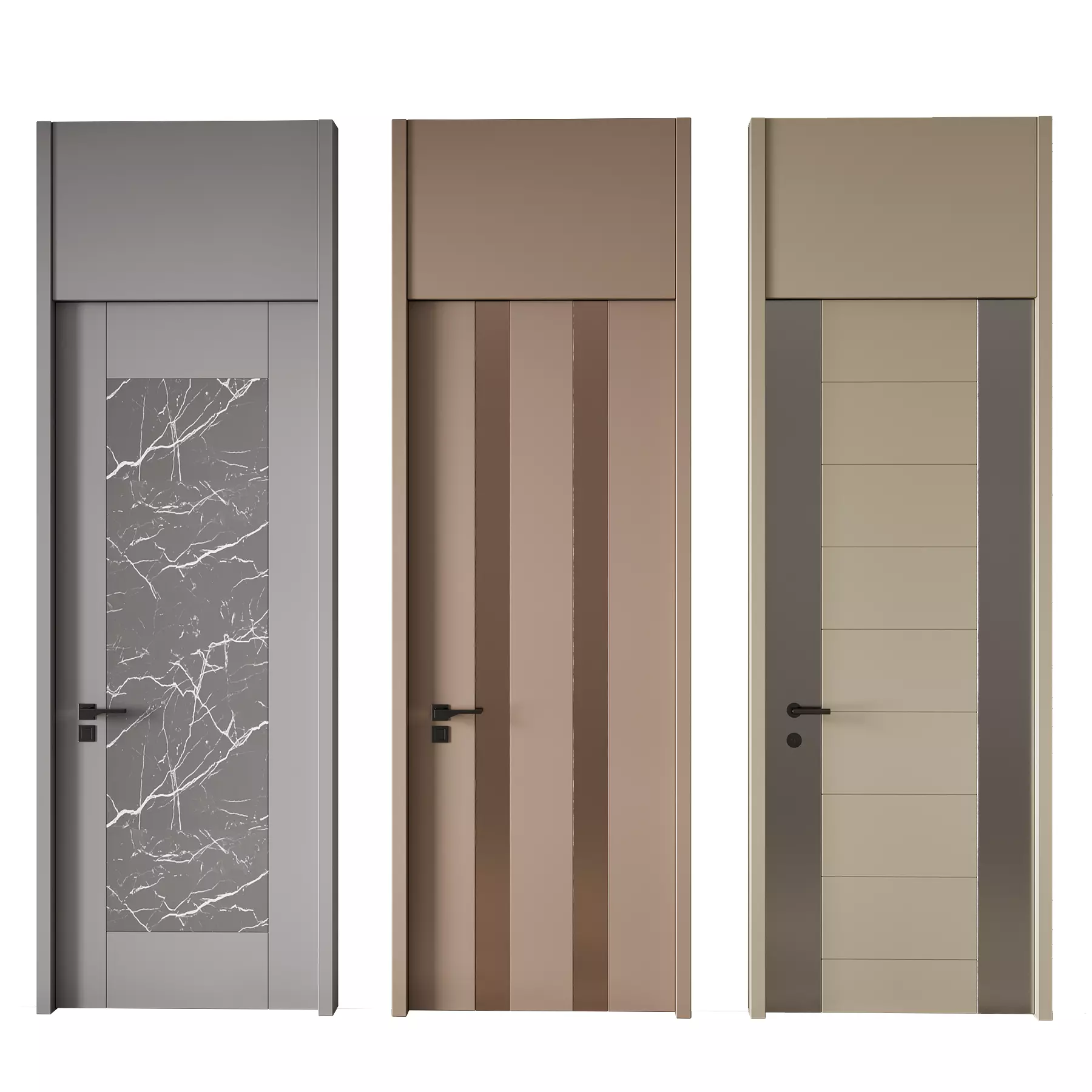 Door set 28 3D model_0