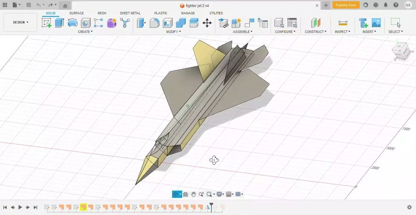 My Latest Stealth Fighter Jet Model Free low-poly 3D model