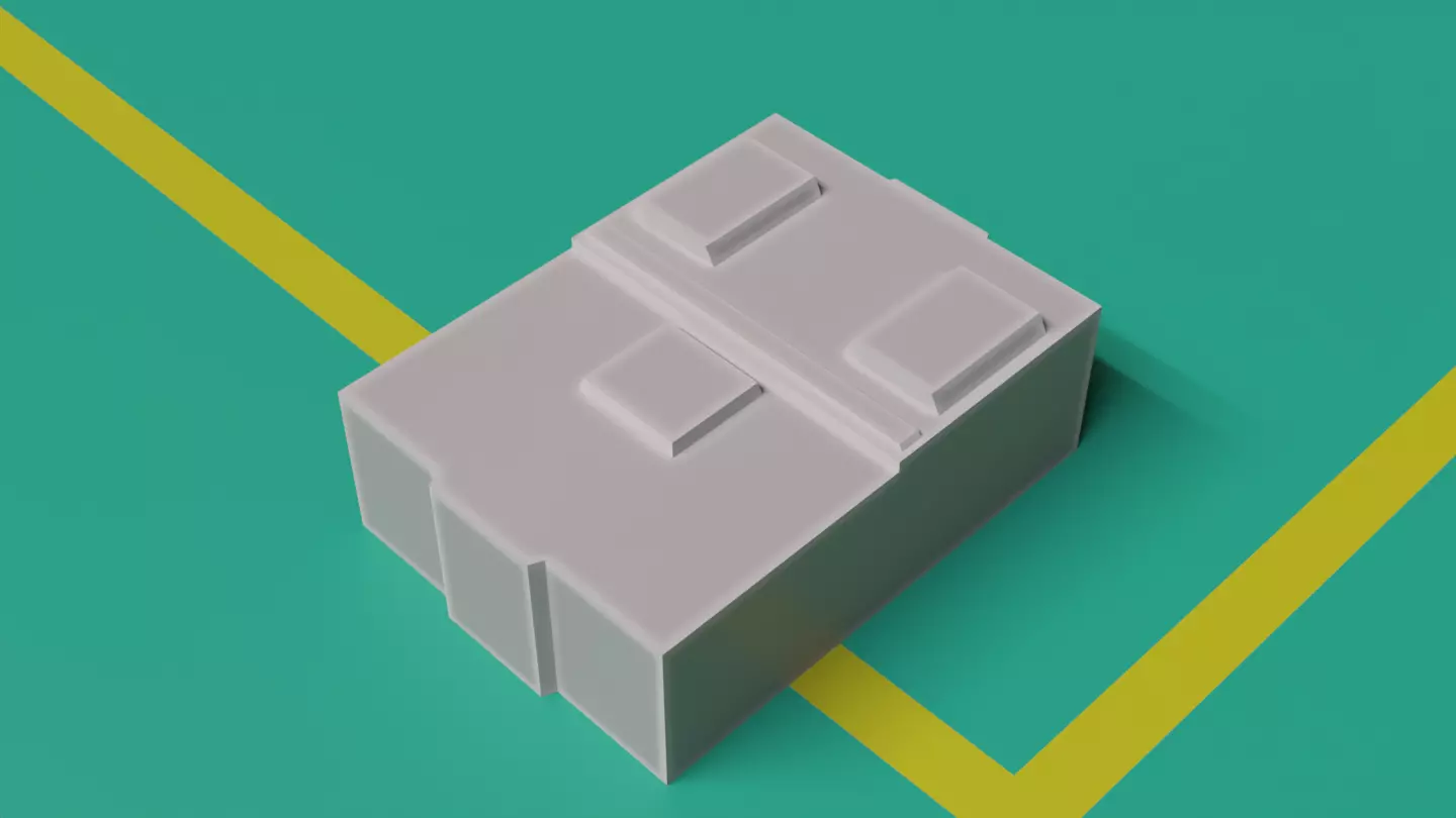 Star Wars KitBash Hard Surface Sci-fi Greeble 1-1 scale 3D model_112