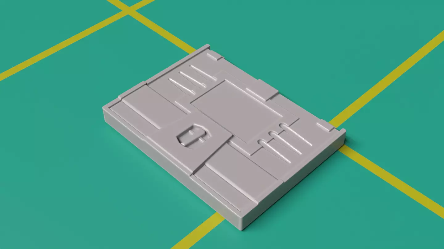 Star Wars KitBash Hard Surface Sci-fi Greeble 1-1 scale 3D model_88