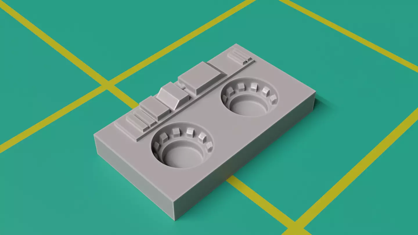 Star Wars KitBash Hard Surface Sci-fi Greeble 1-1 scale 3D model_31
