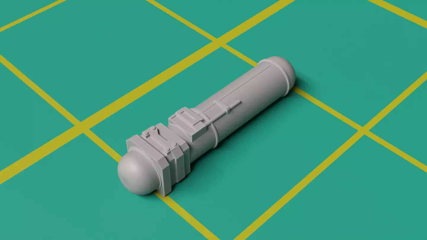 Star Wars KitBash Hard Surface Sci-fi Greeble 1-1 scale 3D model_19