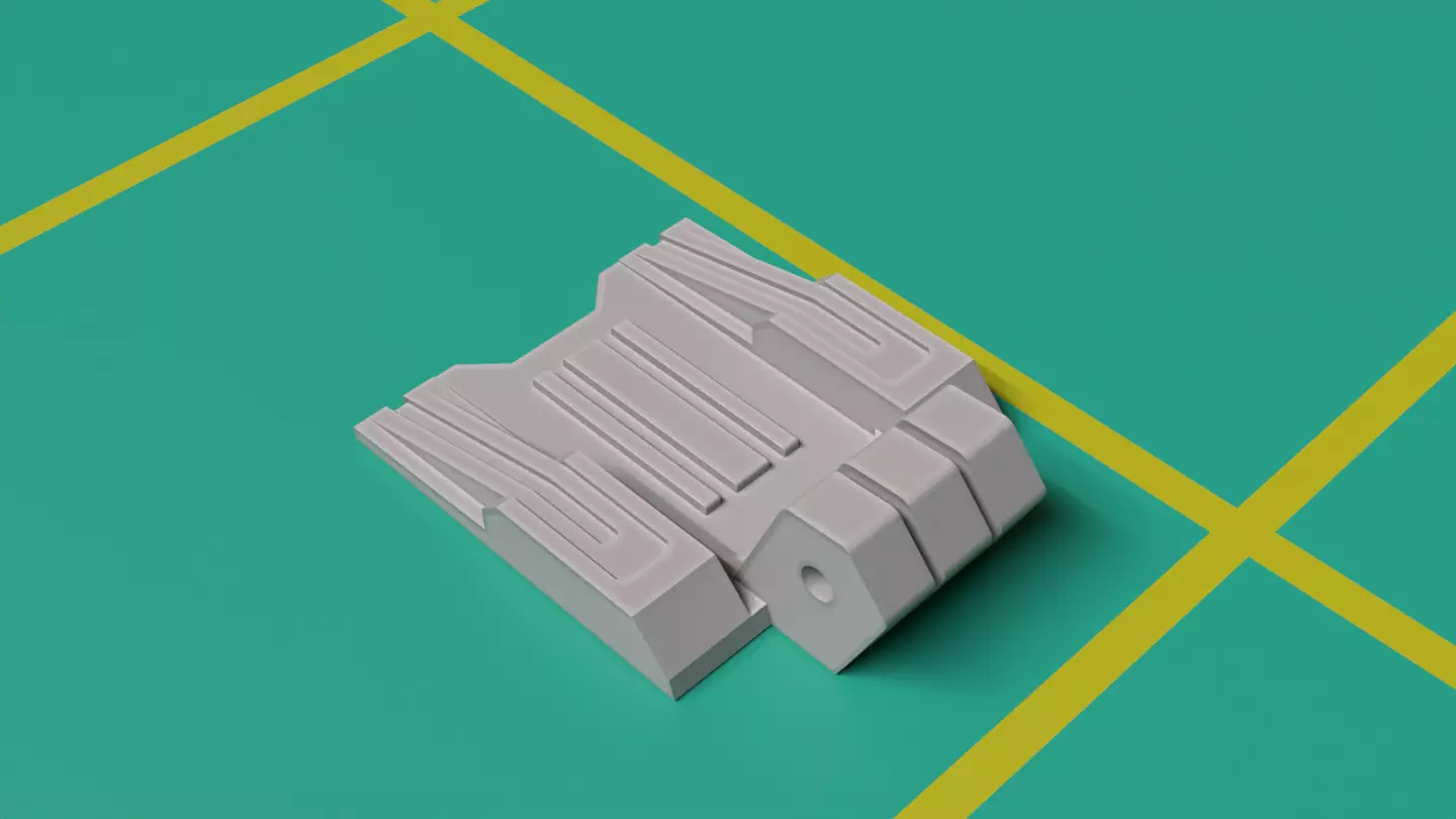 Star Wars KitBash Hard Surface Sci-fi Greeble 1-1 scale 3D model_42