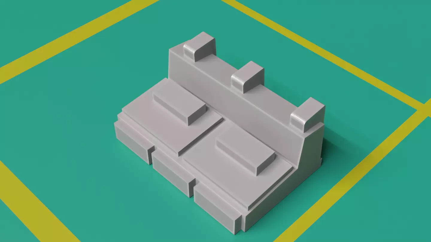 Star Wars KitBash Hard Surface Sci-fi Greeble 1-1 scale 3D model_97