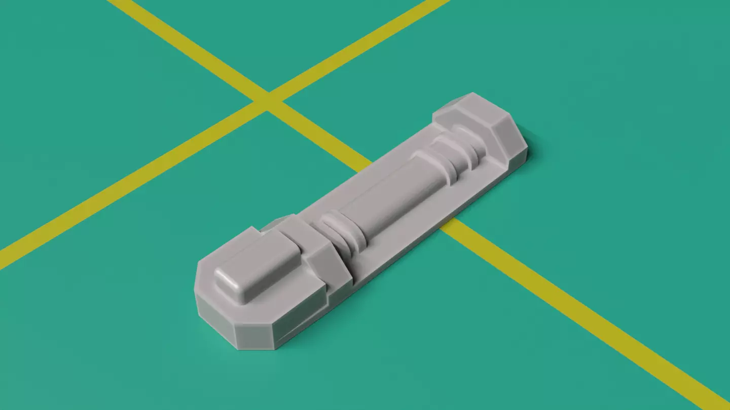 Star Wars KitBash Hard Surface Sci-fi Greeble 1-1 scale 3D model_99