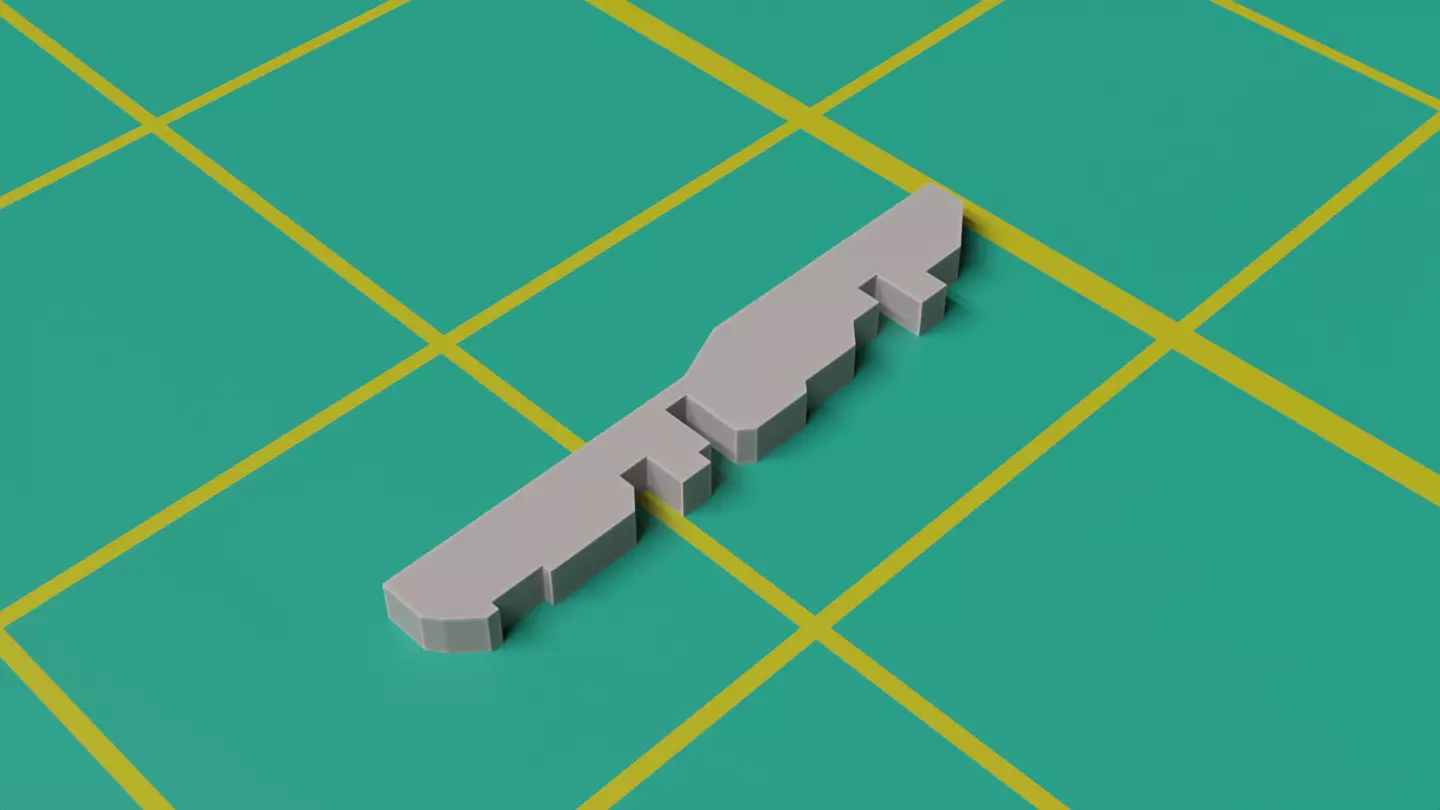 Star Wars KitBash Hard Surface Sci-fi Greeble 1-1 scale 3D model_21