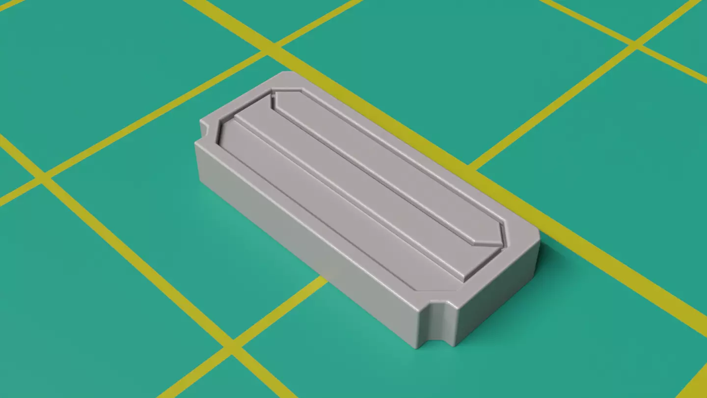 Star Wars KitBash Hard Surface Sci-fi Greeble 1-1 scale 3D model_30