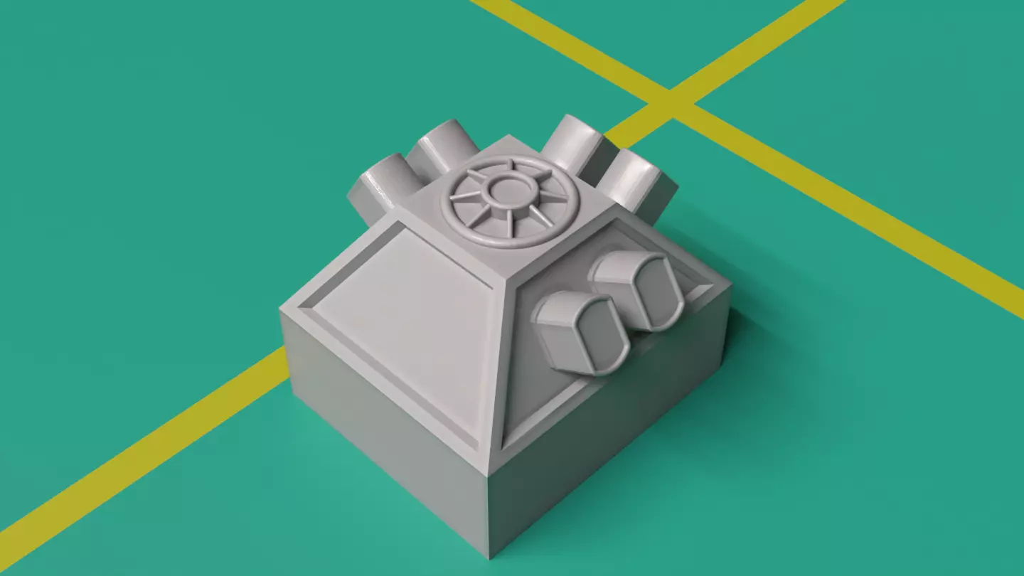 Star Wars KitBash Hard Surface Sci-fi Greeble 1-1 scale 3D model_50