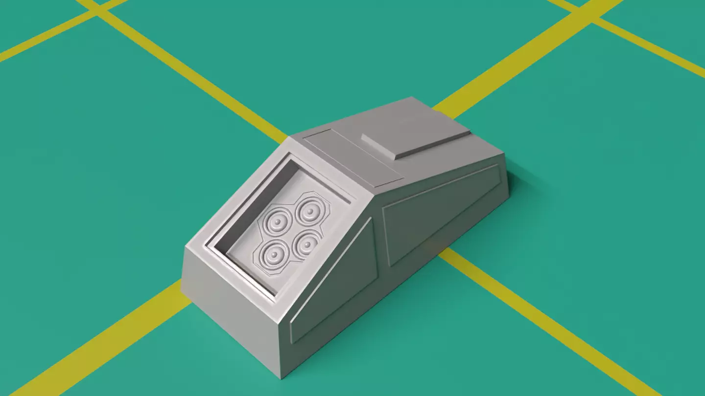 Star Wars KitBash Hard Surface Sci-fi Greeble 1-1 scale 3D model_7