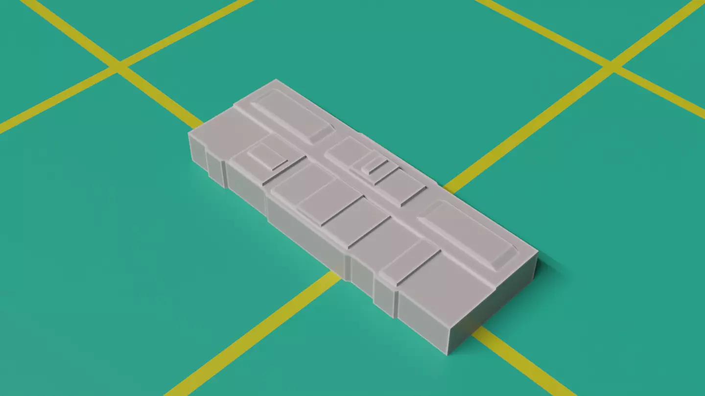 Star Wars KitBash Hard Surface Sci-fi Greeble 1-1 scale 3D model_54