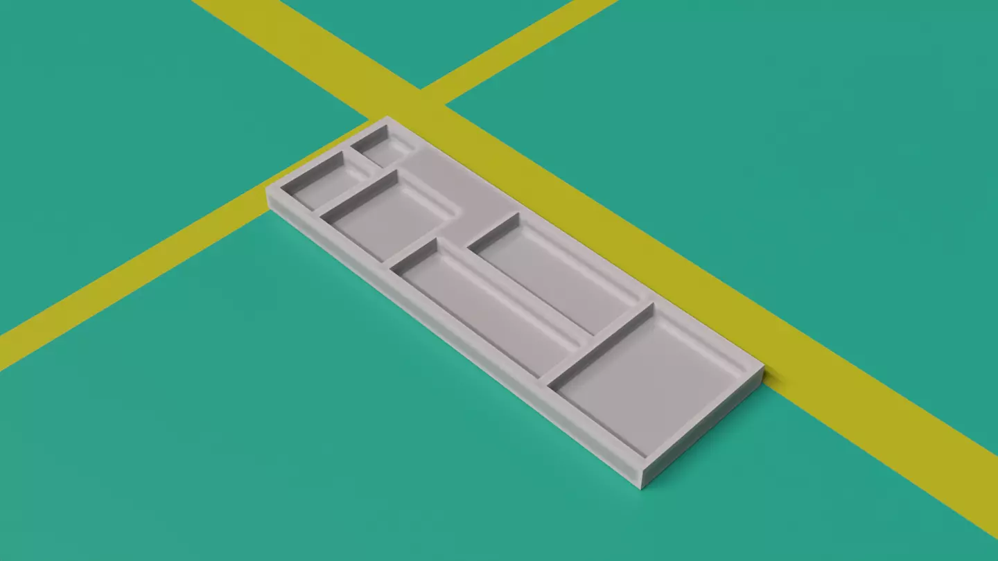 Star Wars KitBash Hard Surface Sci-fi Greeble 1-1 scale 3D model_107