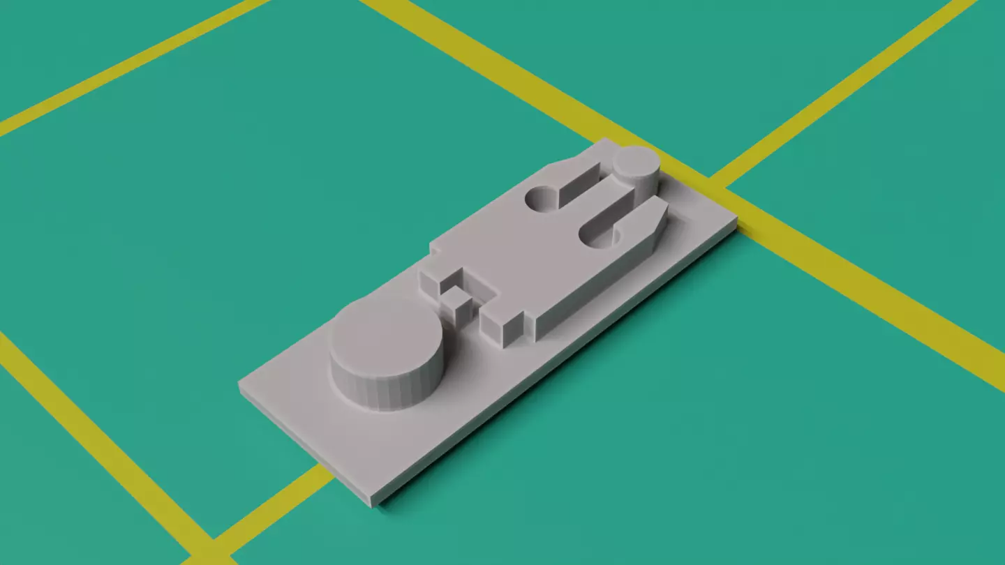 Star Wars KitBash Hard Surface Sci-fi Greeble 1-1 scale 3D model_44