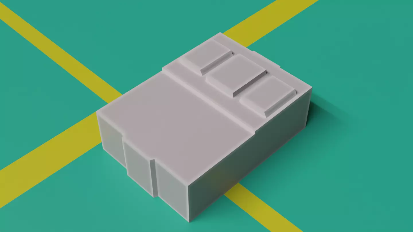 Star Wars KitBash Hard Surface Sci-fi Greeble 1-1 scale 3D model_114