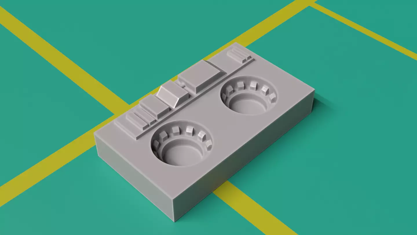Star Wars KitBash Hard Surface Sci-fi Greeble 1-1 scale 3D model_106