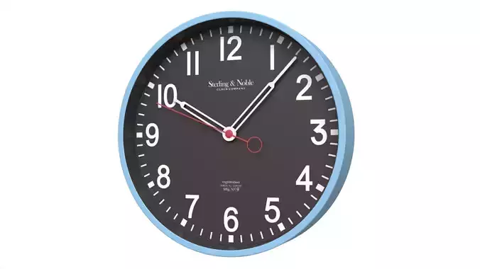 Minimalist Wooden Wall Clock Scandinavian Style 