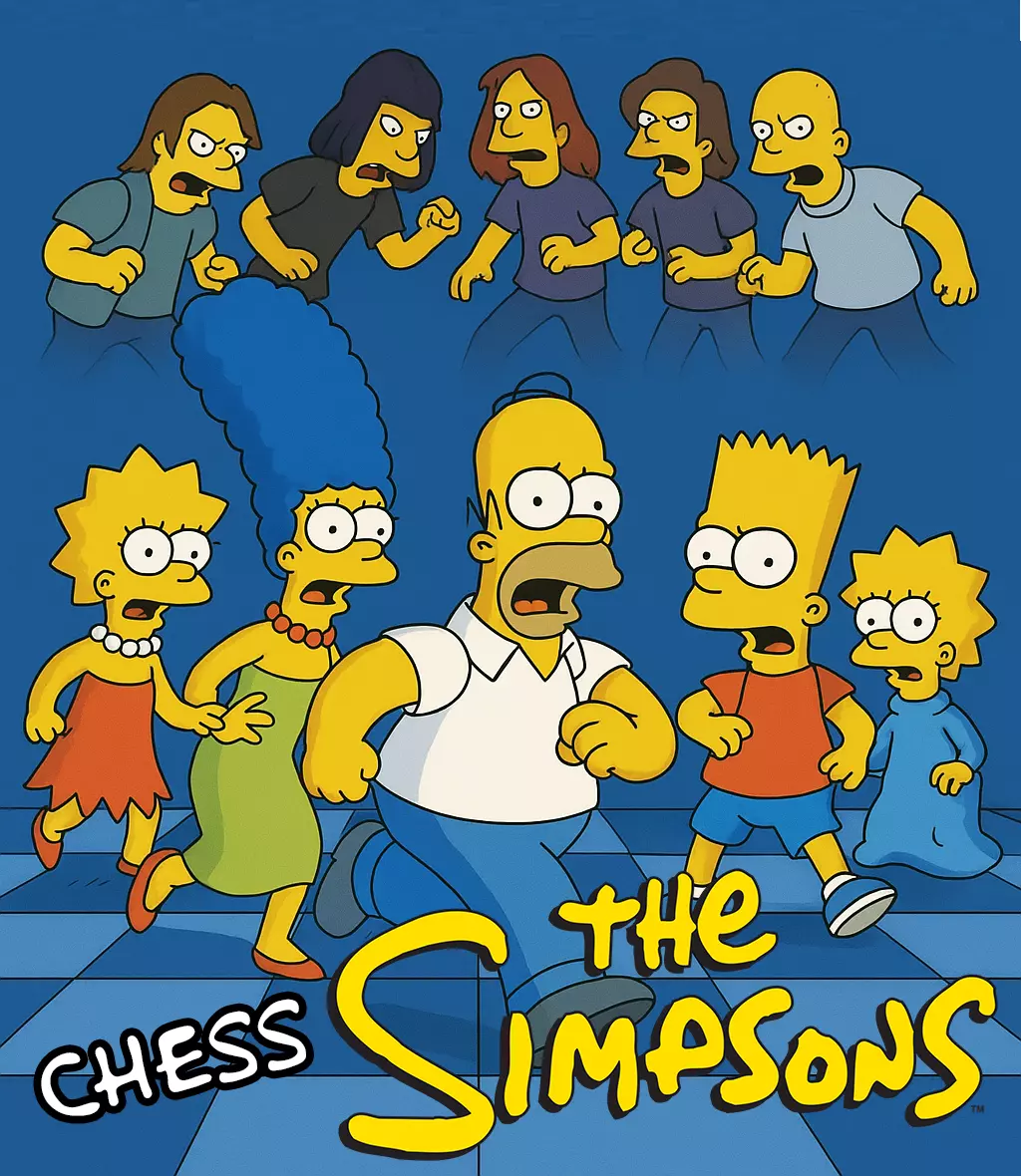 The Simpsons Chess Homer Edition 3D print model