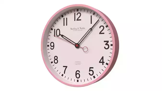 Minimalist Wooden Wall Clock Scandinavian Style 