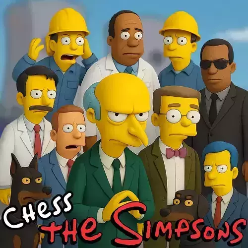 The Simpsons Chess Sr Burns Edition 3D print model