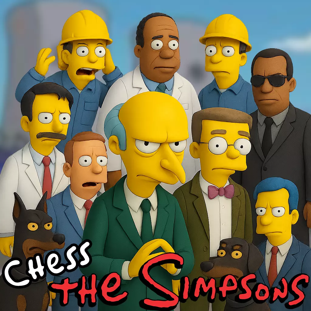 The Simpsons Chess Sr Burns Edition 3D print model