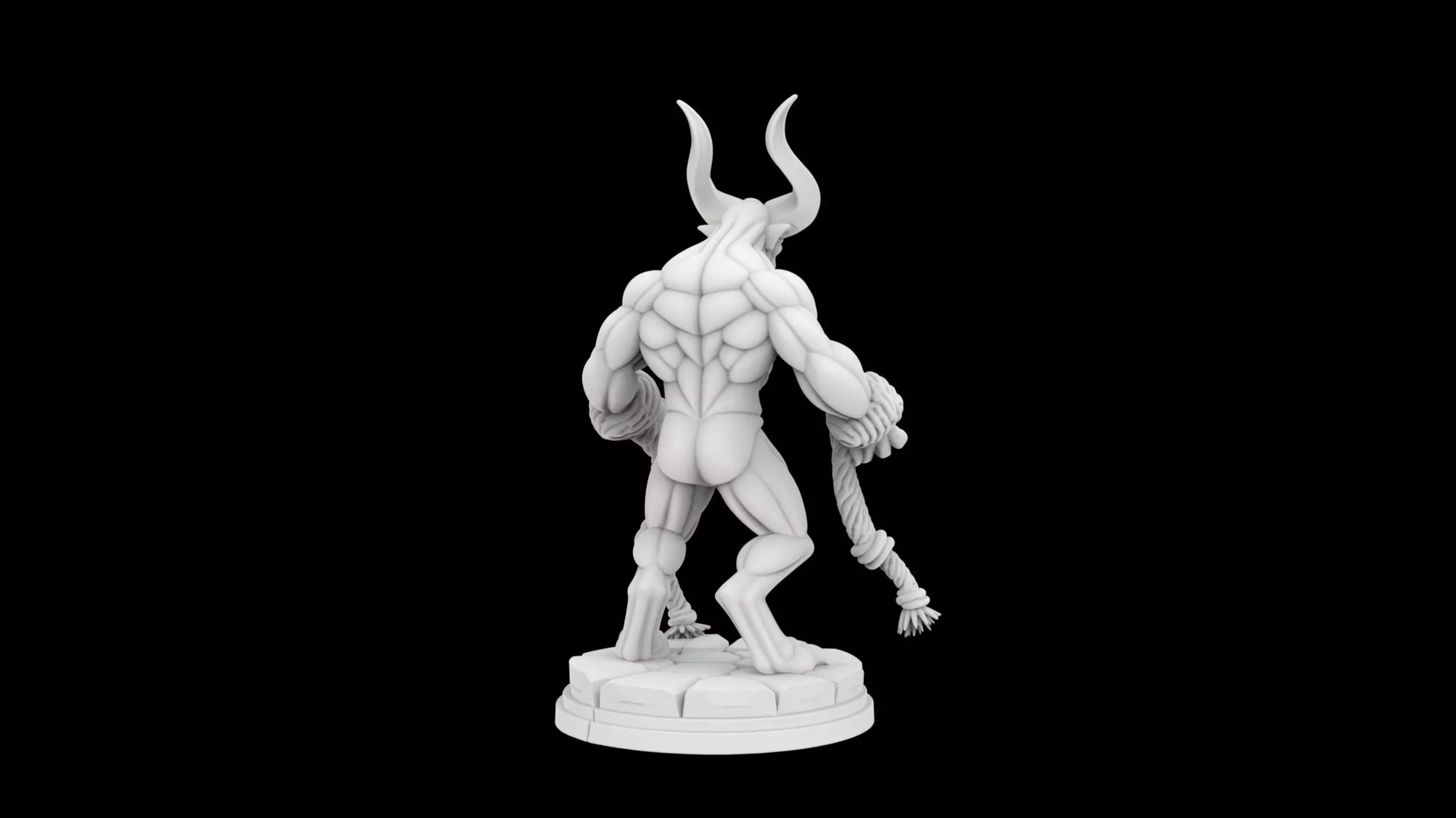 Demonic Creature 3D Print Model 3D print model_4