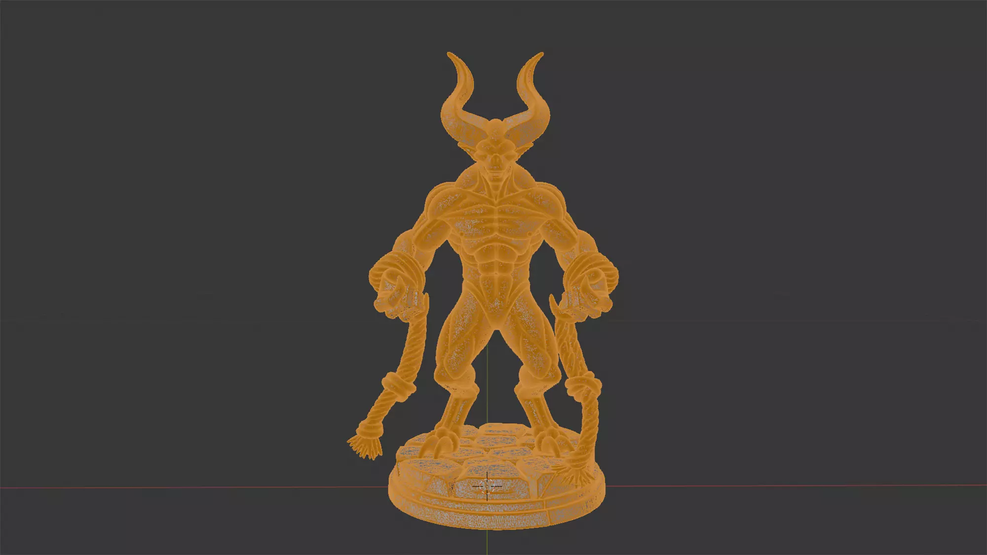 Demonic Creature 3D Print Model 3D print model_7