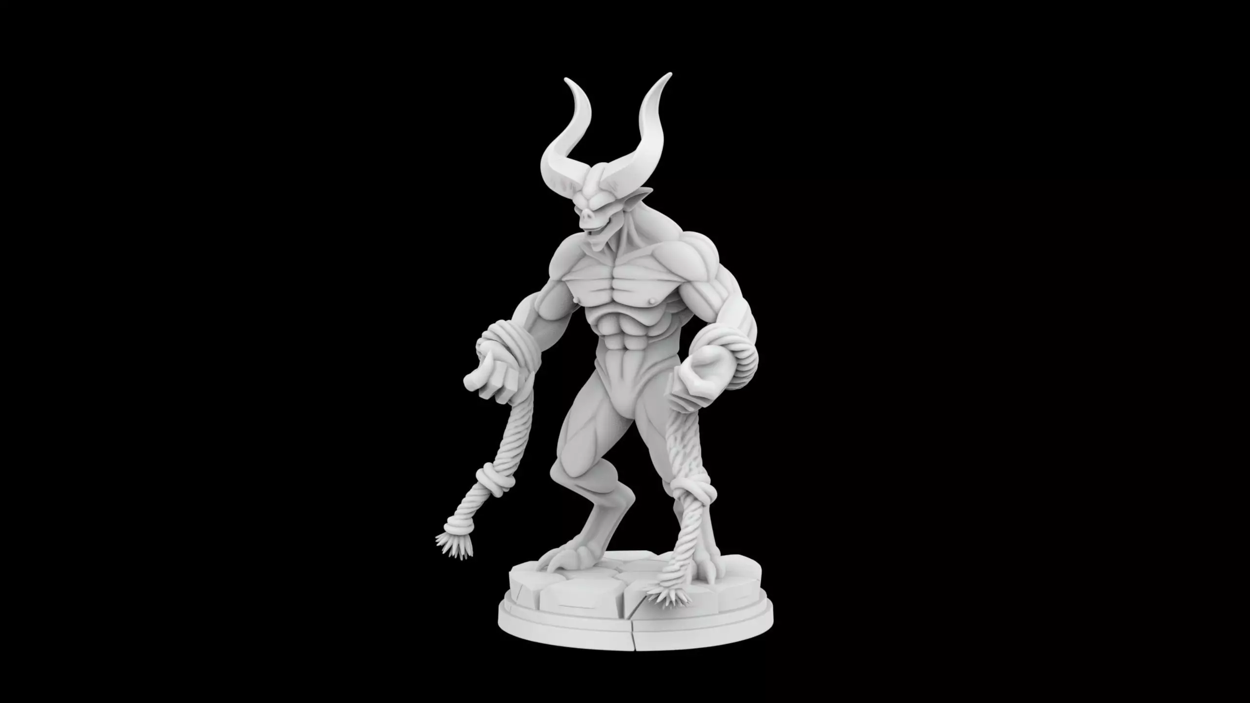 Demonic Creature 3D Print Model 3D print model_1