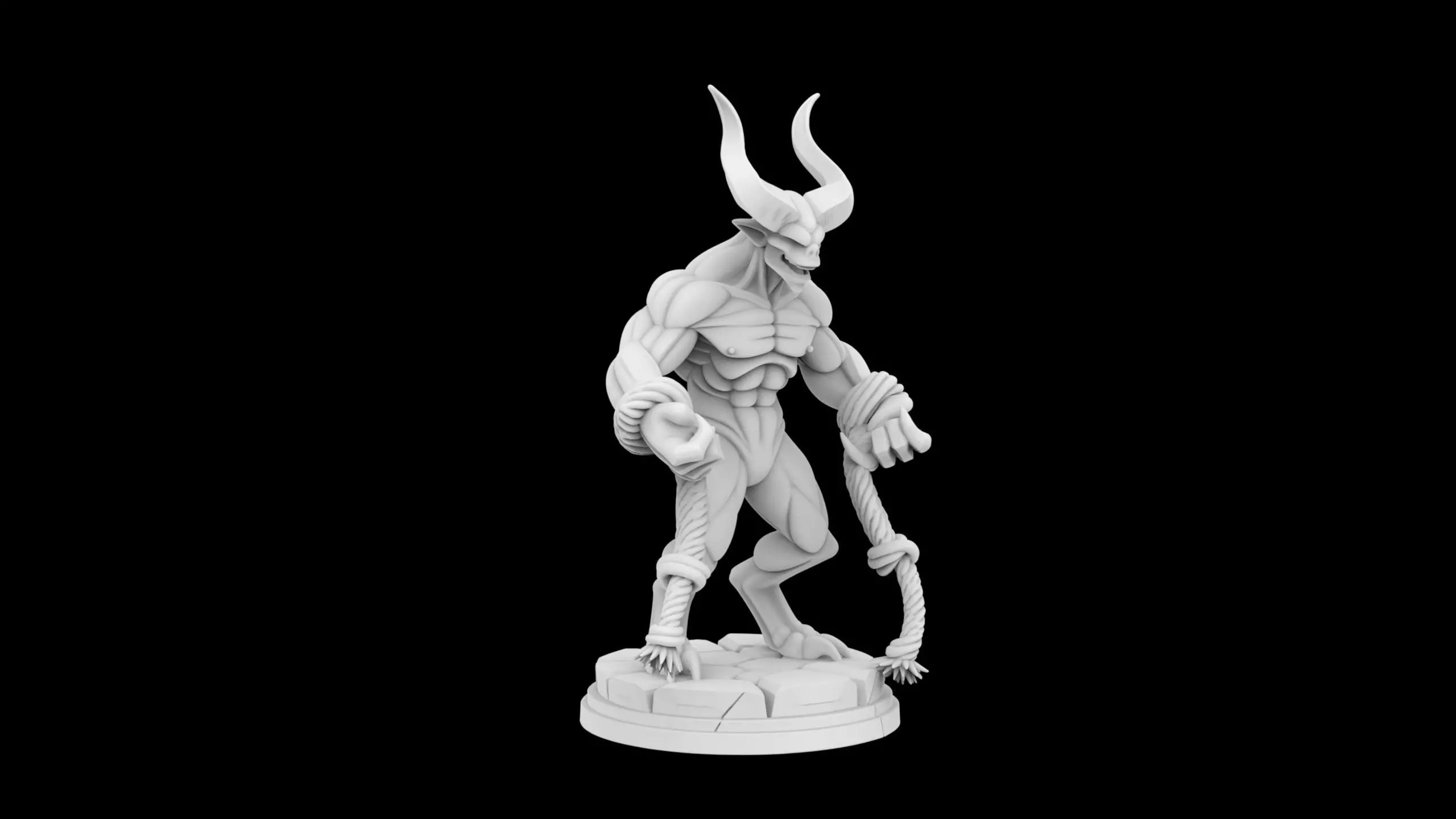 Demonic Creature 3D Print Model 3D print model_0