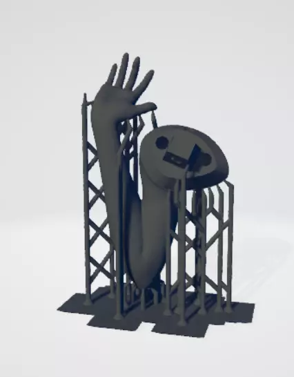 Frieren in STL model for 3d printing 3D print model_8