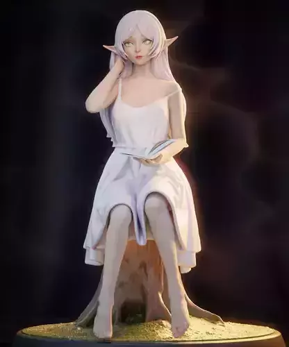 Frieren in STL model for 3d printing