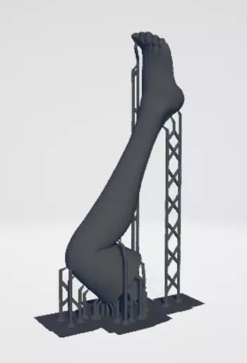 Frieren in STL model for 3d printing 3D print model_4