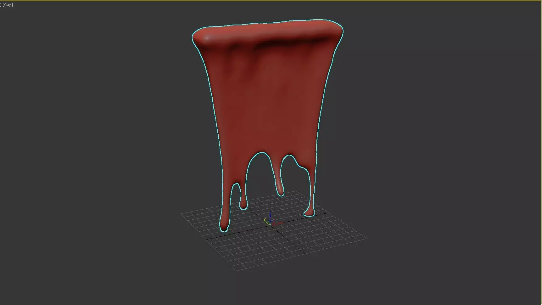 Oil Flow 3D Animation Low-poly 3D model_4