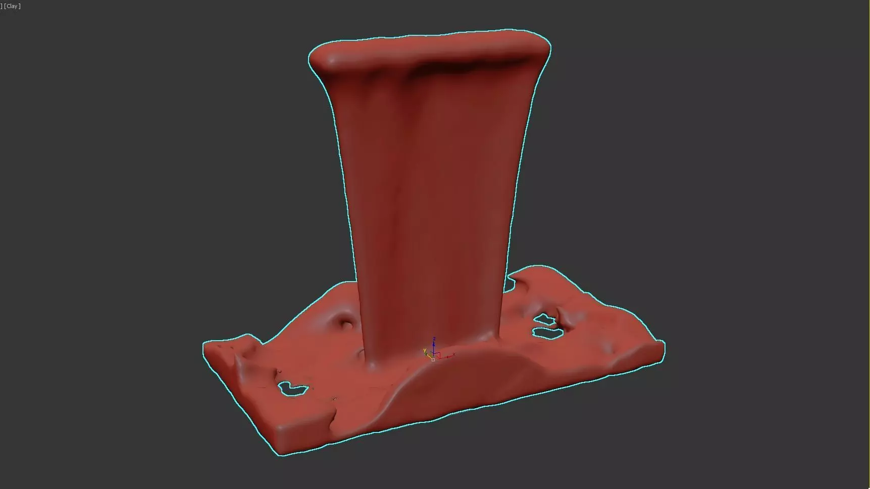 Oil Flow 3D Animation Low-poly 3D model_2