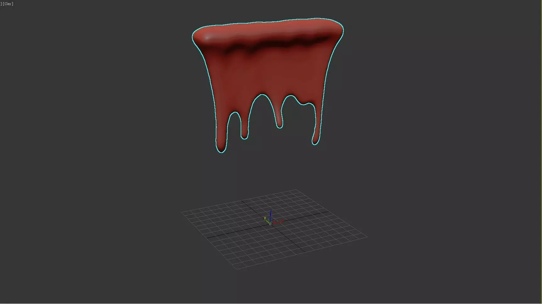 Oil Flow 3D Animation Low-poly 3D model_3