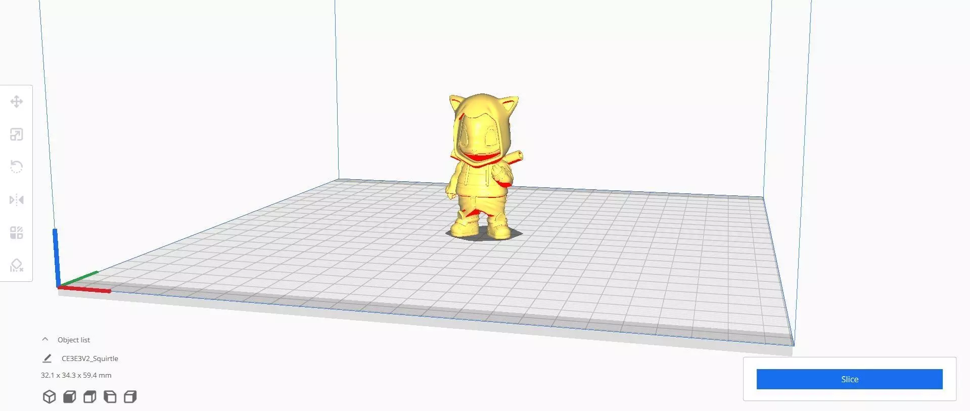 Chibi Squirtle in a Hoodie - Pokemon Fan Art 3D print model_2