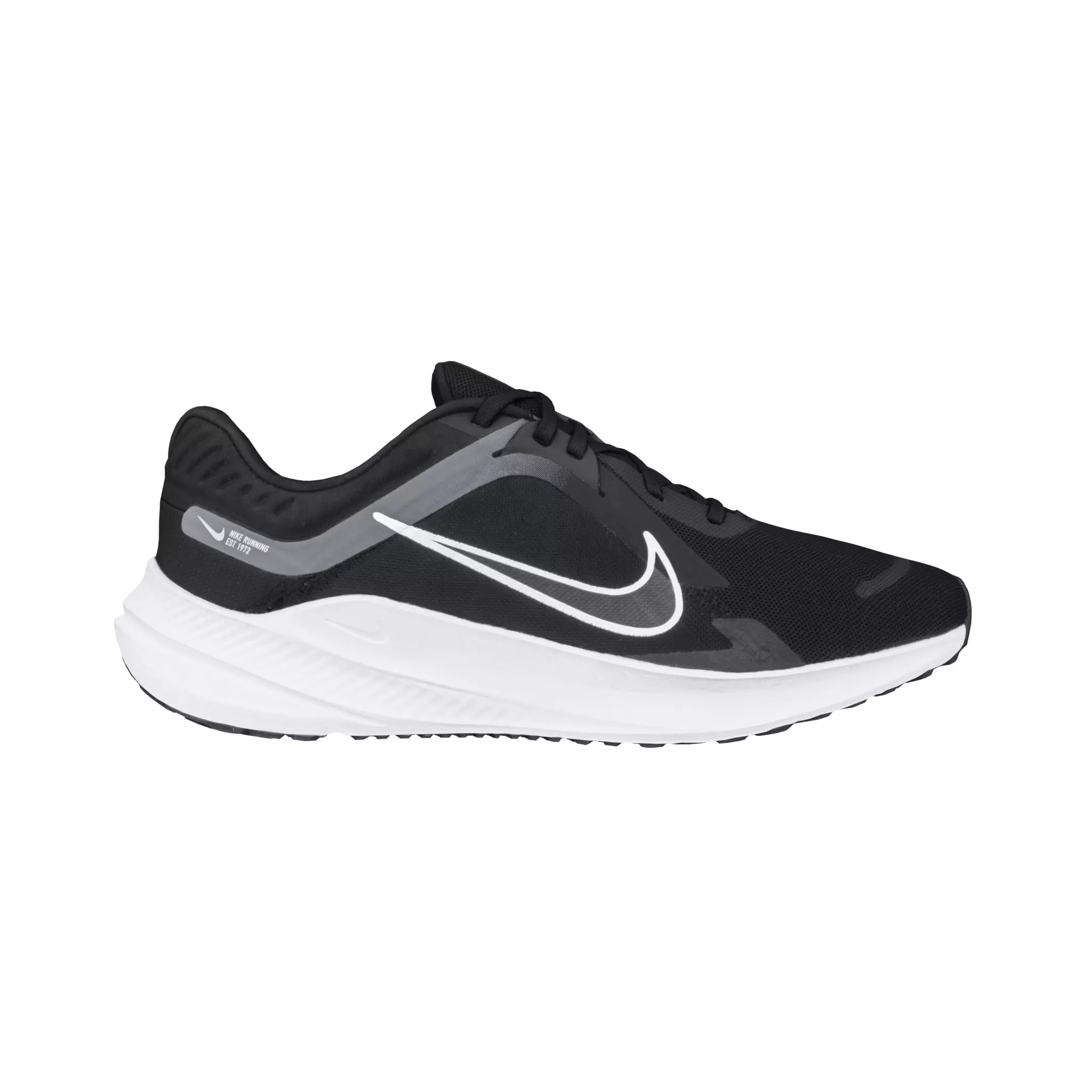 Nike Quest 5 Black Grey Low-poly 3D model