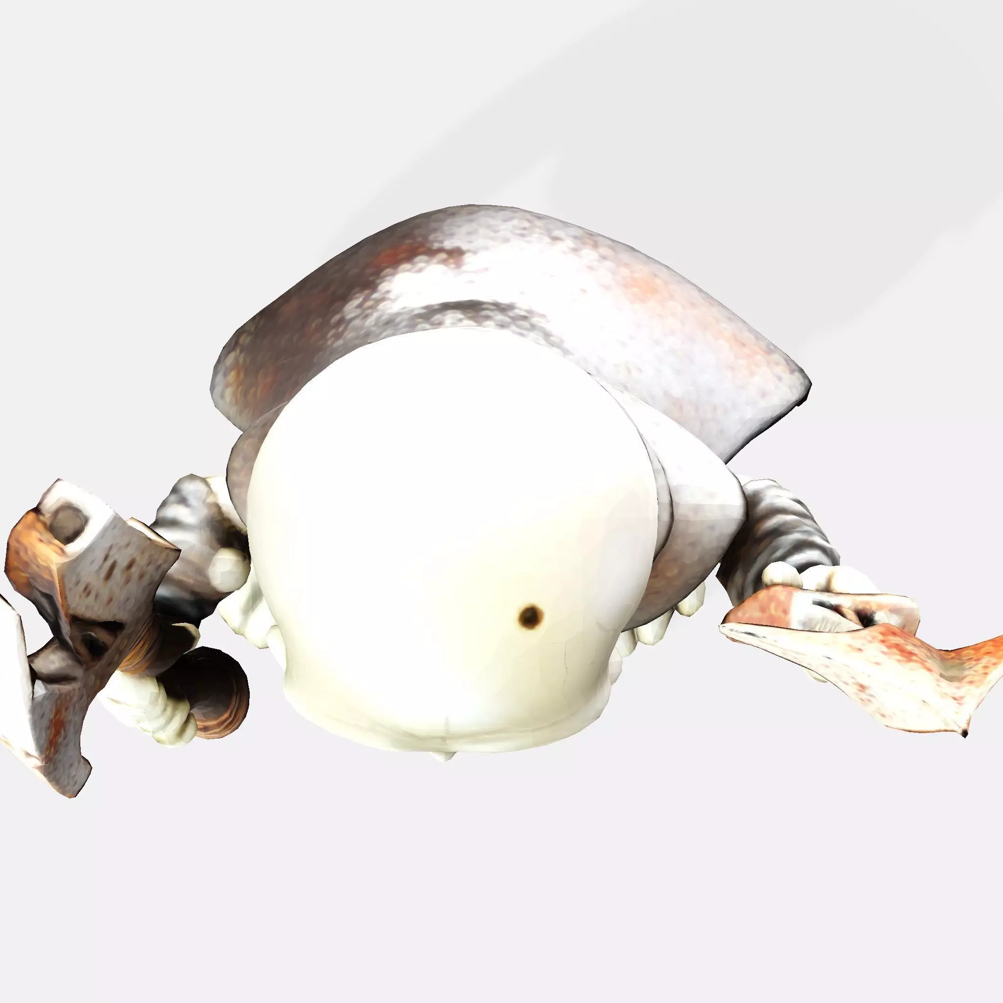 Cartoon Skeleton Warrior  Stylized 3D Game Print Model 3D model_10