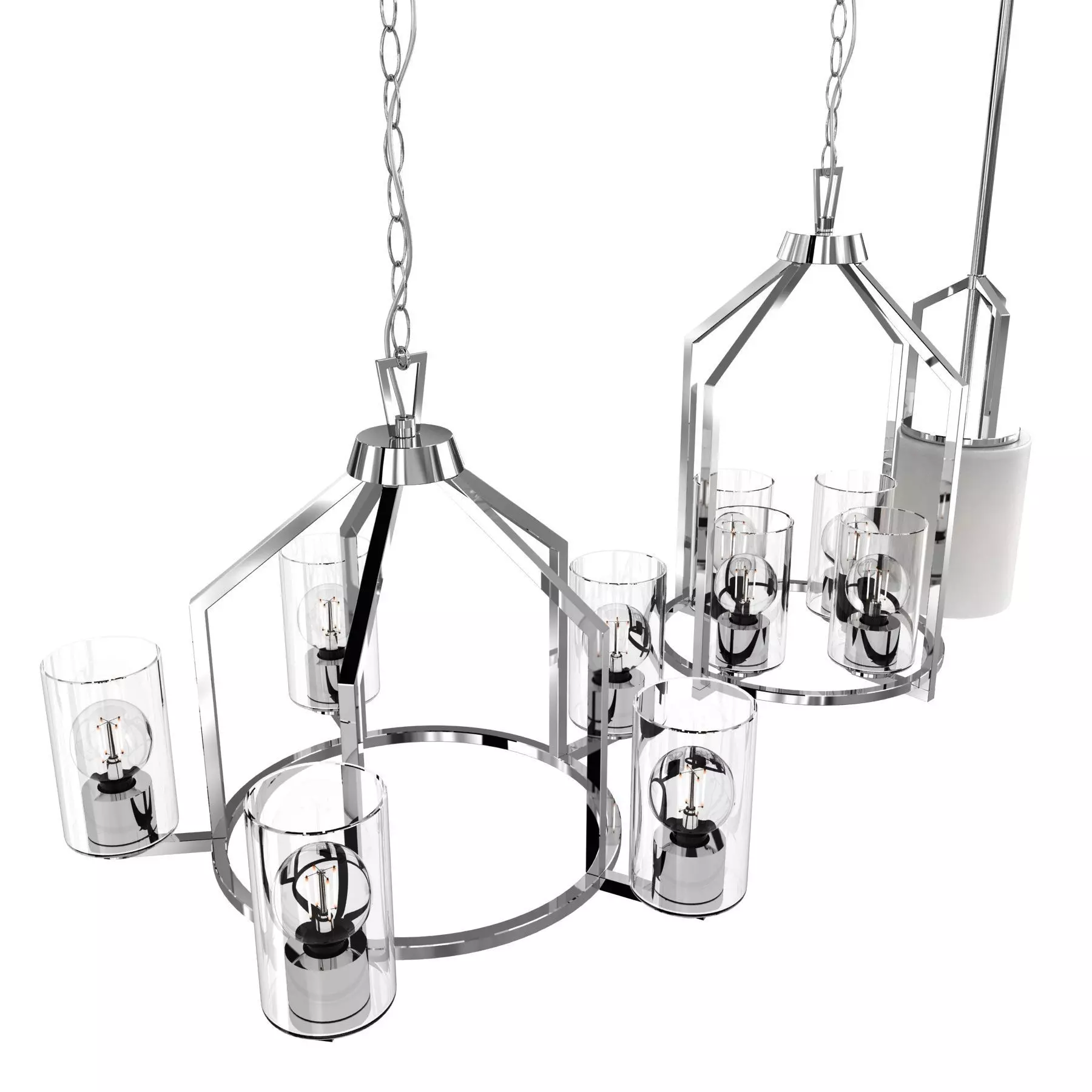 Progress Lighting Goodwin Chandelier 3D model_2