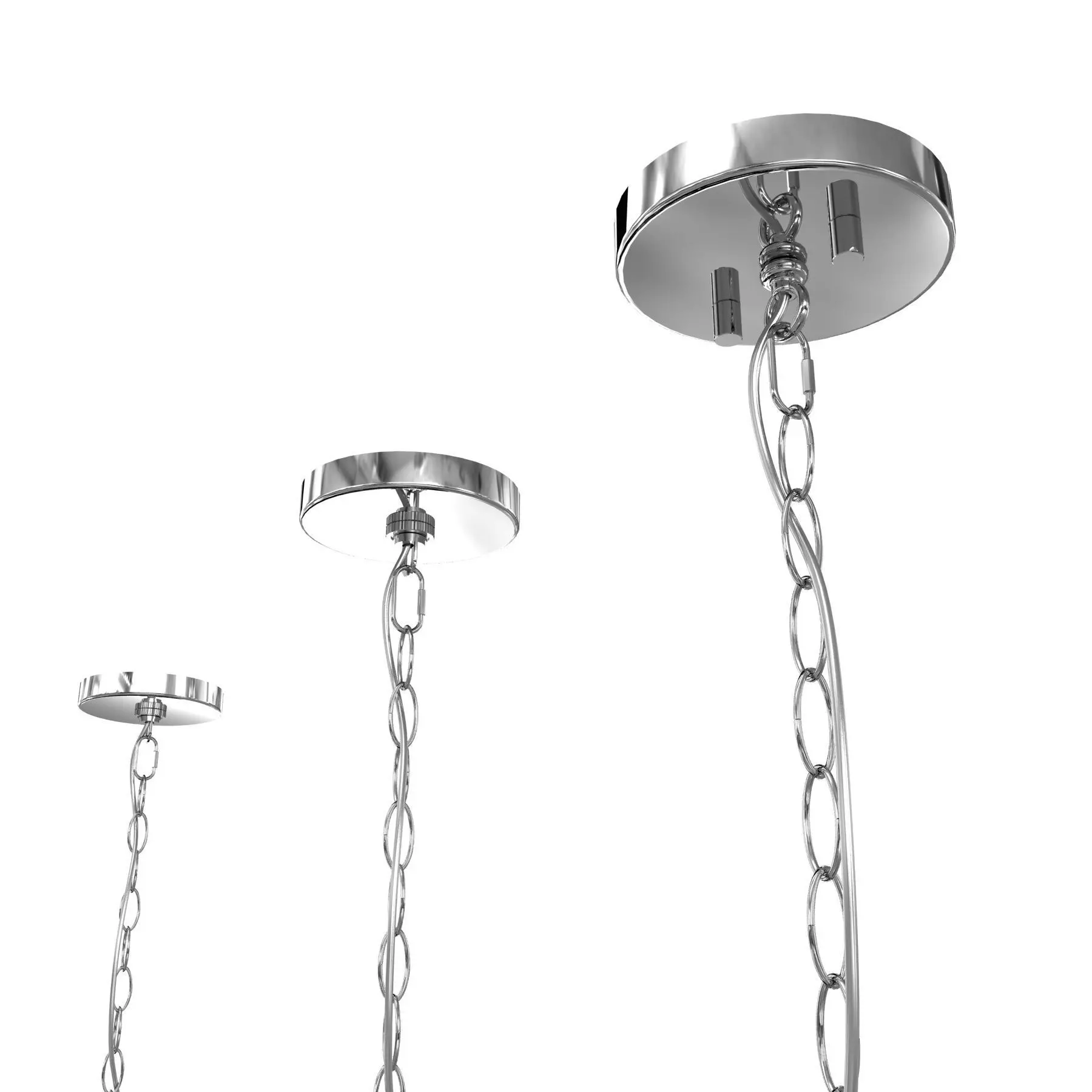 Progress Lighting Goodwin Chandelier 3D model_3