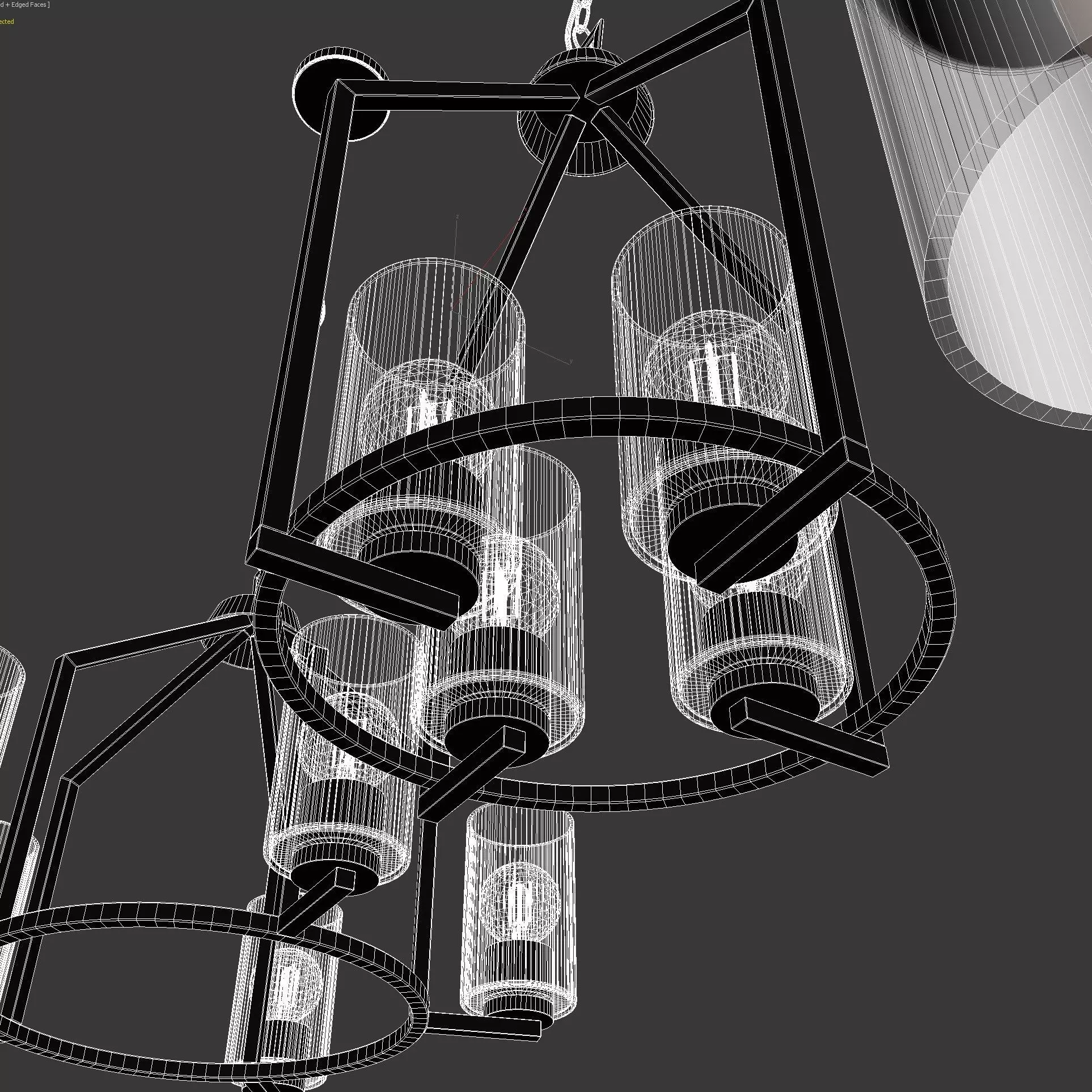 Progress Lighting Goodwin Chandelier 3D model_6