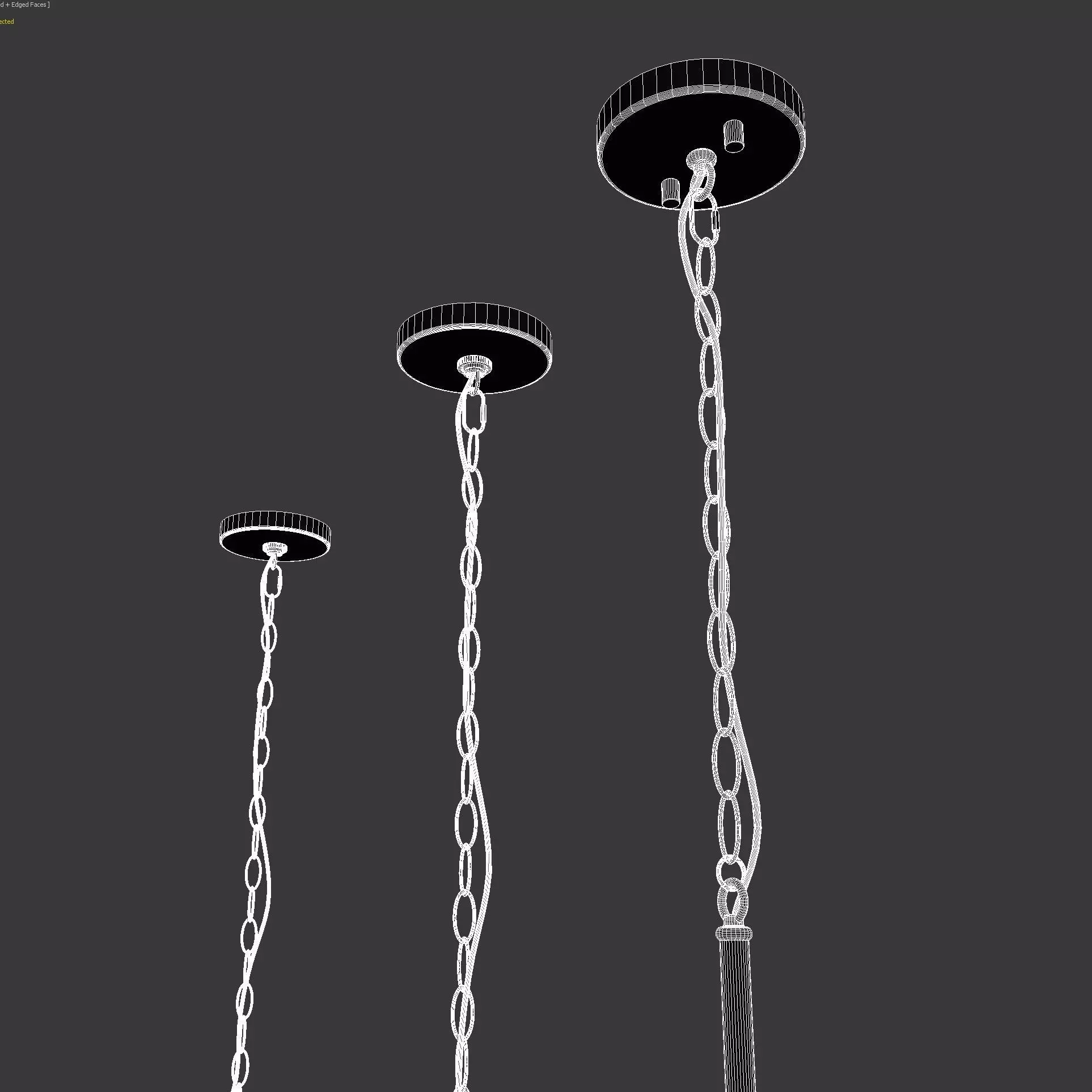 Progress Lighting Goodwin Chandelier 3D model_9