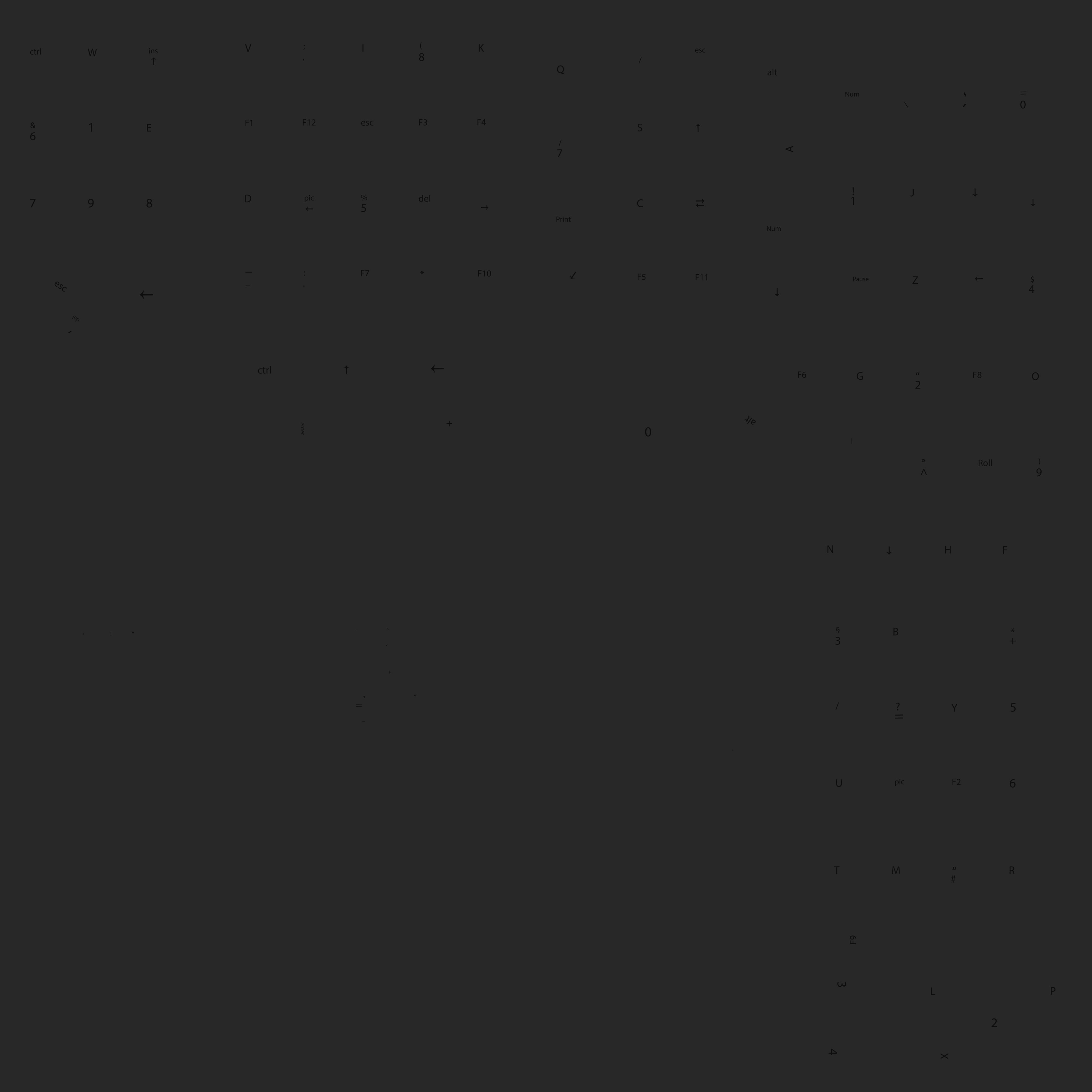 Computer  PC Set with Different Textures Low-poly 3D model_20