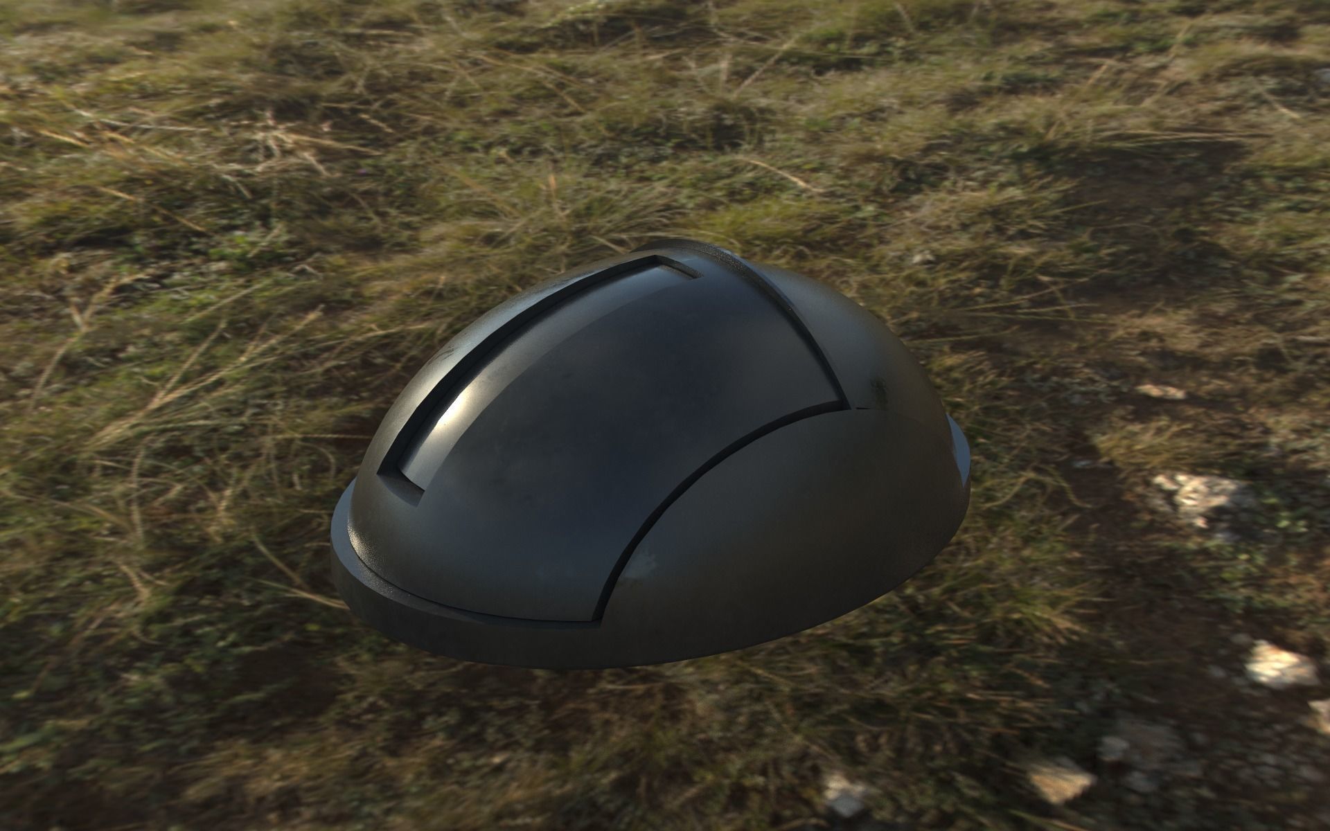 Computer  PC Set with Different Textures Low-poly 3D model_17