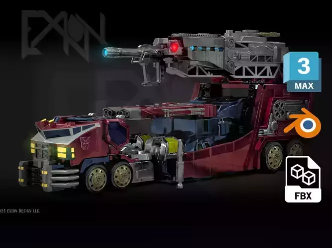 Transformers Cybertron Optimus Prime Vehicle Form