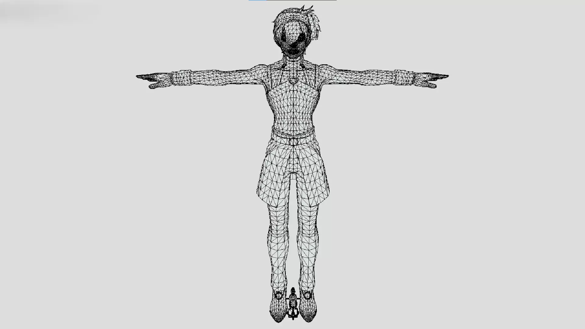 Narancia Ghirga - Jojo Bizarre Adventure - Eyes Of Nature Low-poly 3D model_2