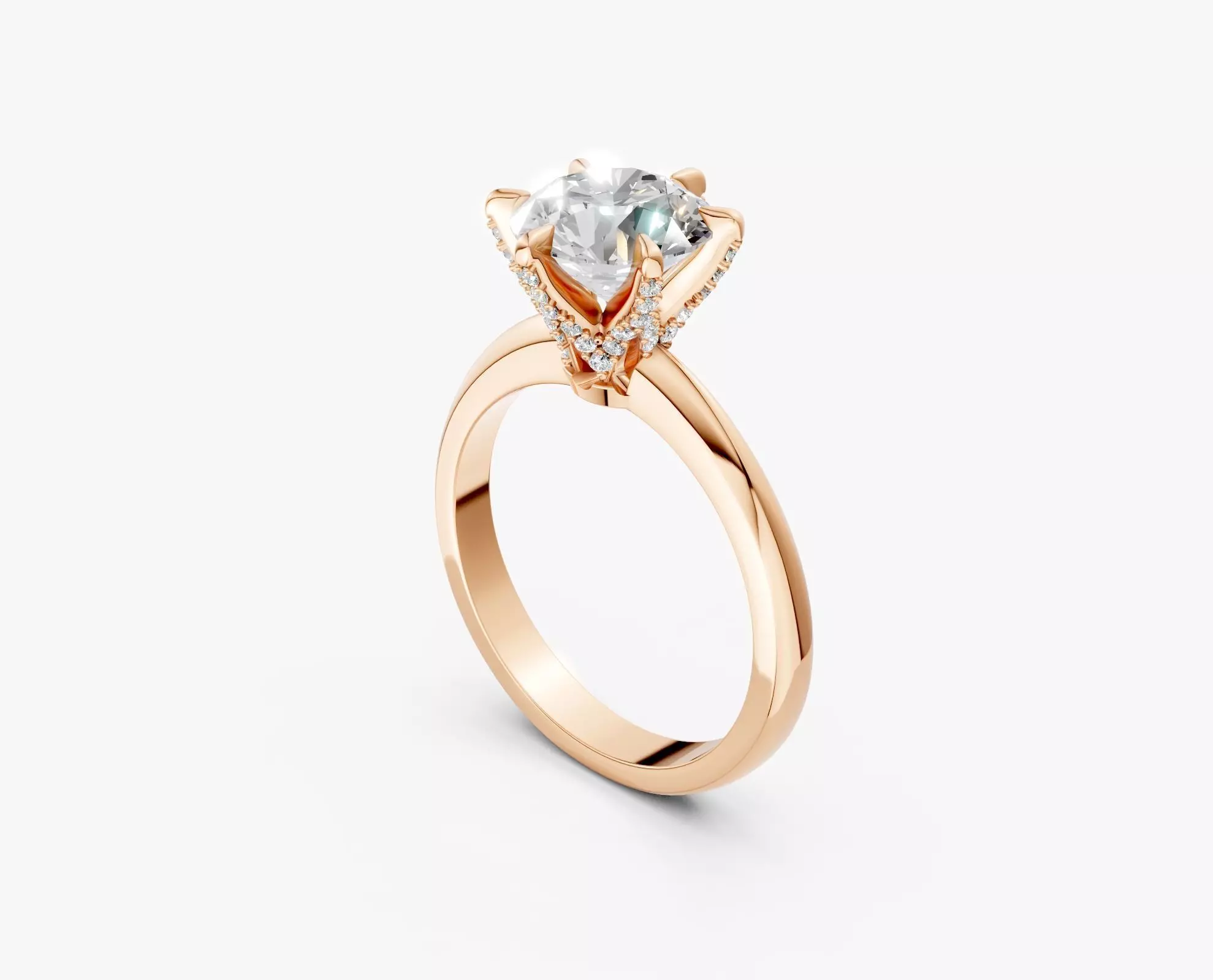 ENGAGEMENT RING-RJ03 3D print model