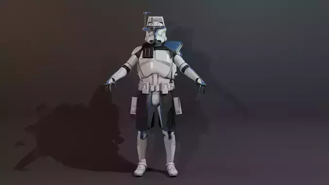 Captain Rex 3D model