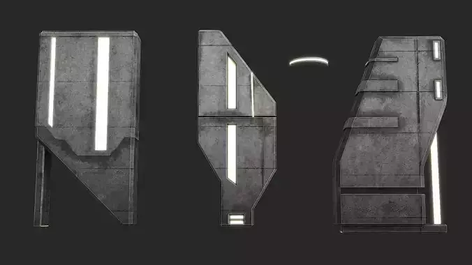 Lighting for Sci Fi Brutal Locations