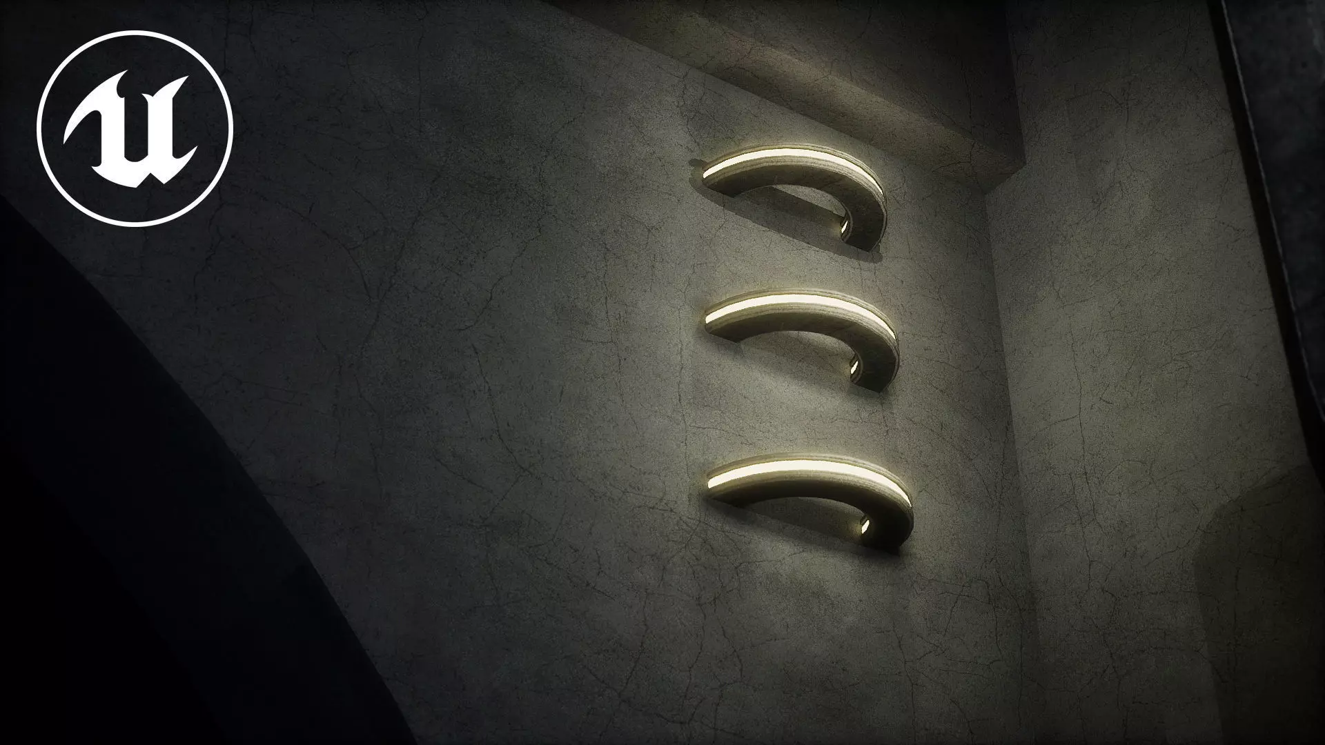 Lighting for Sci Fi Brutal Locations Low-poly 3D model_3