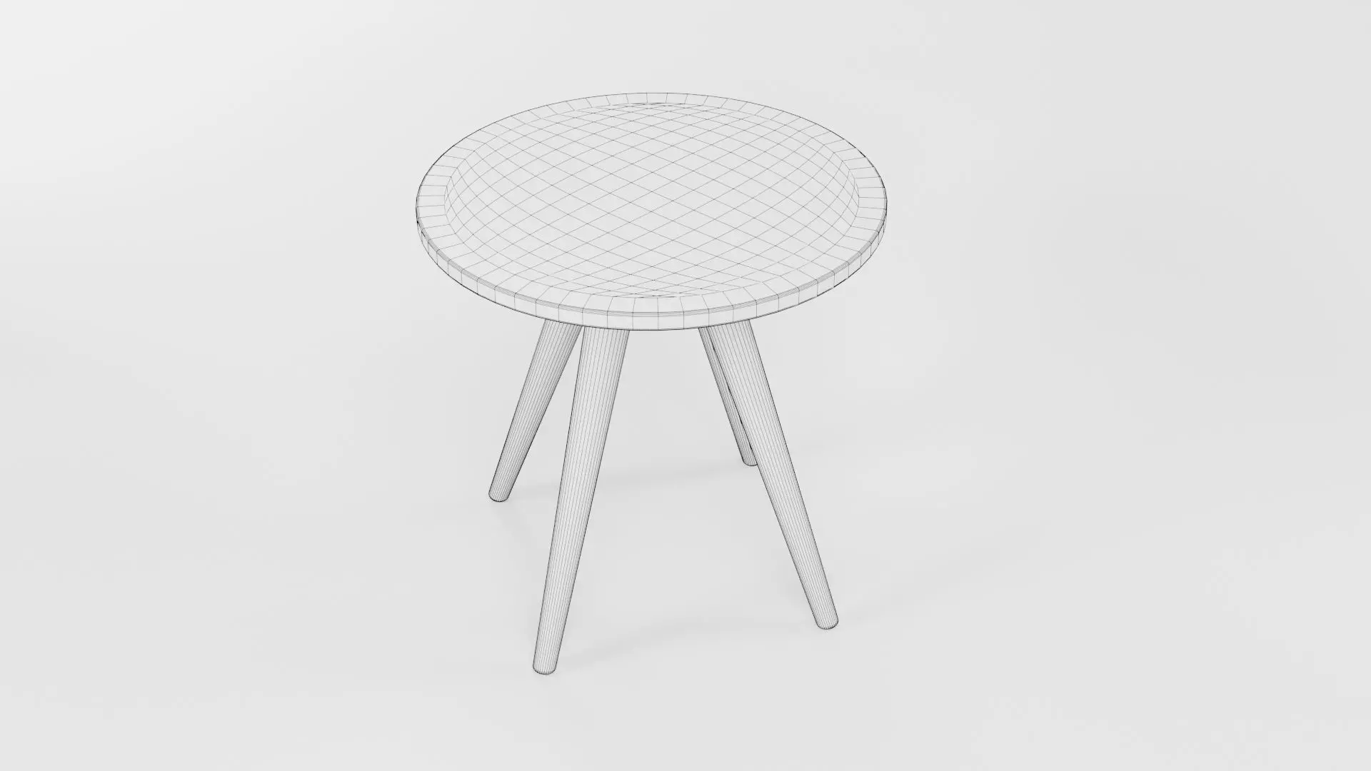 Round Table CG81 3D model_6