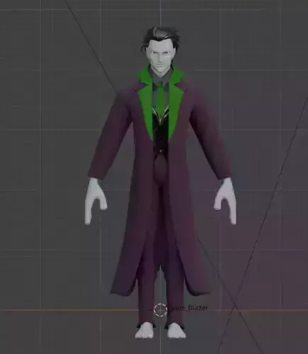 Stylized Joker 3D Model